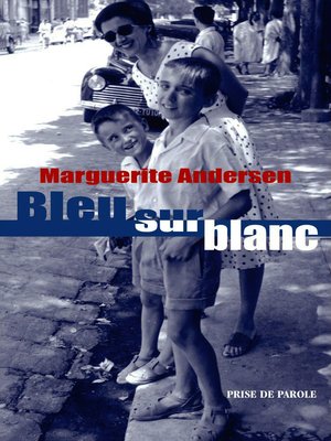 cover image of Bleu sur blanc